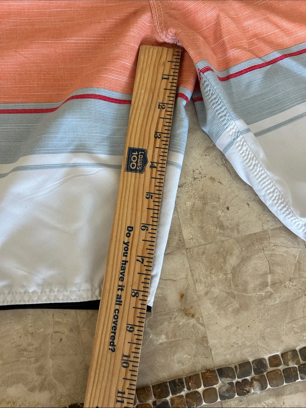 RIP CURL Statepark Mens Boardshorts (surf craft) Multicolor Stripes Size 34